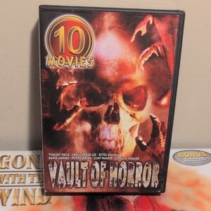 Vault of Horror 10 Movie Set DVD 2001 5 Double Sided Discs Y2K